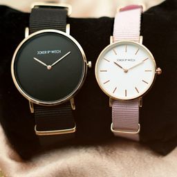 JOKER & WITCH Unisex Andrew & Margaret Couple Watches Gift Set JWCW96-10