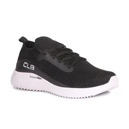 Columbus Men Black & White Memory Foam Mesh Running Shoes-picture-17