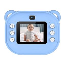 LEO LIFE STYLE Instant Print Camera for Kids, Dual Selfie Digital Camera with 1080P HD Videos Recoding, 48 MP BT & App Control Instant Photo Printer for Girls (Blue) image 5