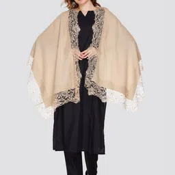 Elthia Floral Embroidered Woollen Shawl-picture-20