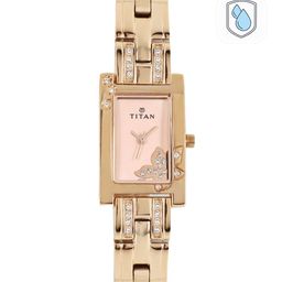 Titan Women Rose Gold-Toned Dial Watch 9716WM01J-image-56