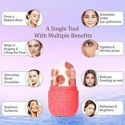 TYROCX Jade Roller & Gua Sha Stone - Set of 3 with Ice Roller for Face, Guasha Facial Tool & Gua Sha Stone for face, Facial Ice Roller & Ice Massager for Face, Jade Roller for Face Massager image 3
