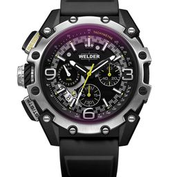 WELDER Men Brass Dial & Straps Analogue Chronograph Watch WWRR1000-19