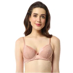 Amante Lace Padded Wired Demi Coverage Eternal Bliss Bra-picture-12