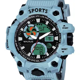 Walrus Unisex Printed Dial Analogue and Digital Watch WWTM-SPORTS-VII-020303-30