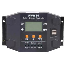 PWM30 20A Solar Controller 12/24V Automatic Voltage Recognition Controller Efficient Solar Panel Battery Charger - RS5221PWM30 20A Solar Controller 12/24V Automatic Voltage Recognition Controller Efficient Solar Panel Battery Charger - RS5221 image 1