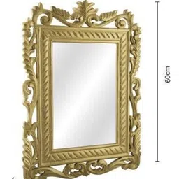 VAS collection home Ethnic Motifs Textured Rectangular Wall Mirror image 4