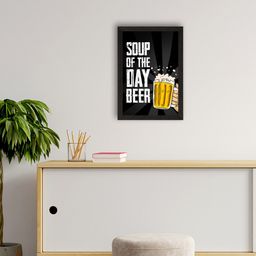 eCraftIndia Black & White Motivational Quotes Printed Framed Wall Art-image-65