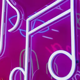 the party planet Purple Acrylic LED Neon Light-image-17