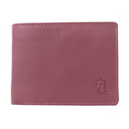 Kara Men Maroon Two Fold Leather Wallet-11
