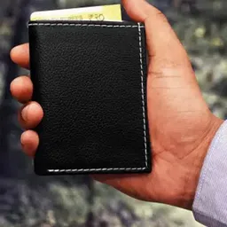 GREEN DRAGONFLY PU RFID Protected Two Fold Wallet-0
