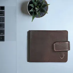 Hidesign Men Brown Solid Two Fold Wallet-56