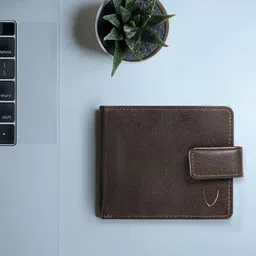 Hidesign Men Brown Solid Two Fold Wallet-image-92