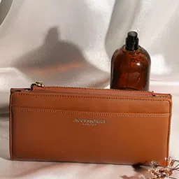 Accessorize London Women Faux Leather Agnes Large Two Fold Wallet-33