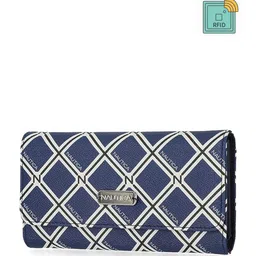 Nautica Women Printed RFID Long Three Fold Wallet-55
