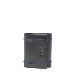tohl Men Black Leather Three Fold Wallet-15