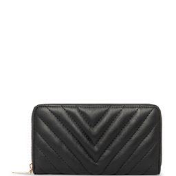 DressBerry Women Textured Zip Around Wallet-53
