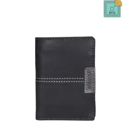 Sassora Men RFID Leather Two Fold Wallet-17