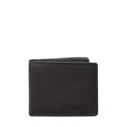 Modewelt Men Brown Floral Leather Two Fold Wallet-image-7