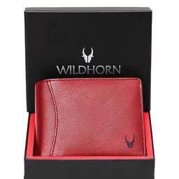 WildHorn Men Leather Two Fold Wallet-52