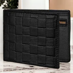 LORENZ Textured Leather Two Fold Wallet-13