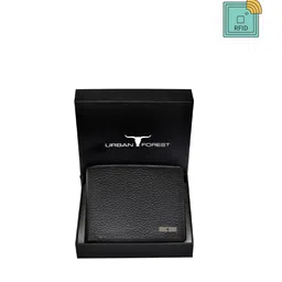 URBAN FOREST Men Textured Leather Two Fold Wallet-28