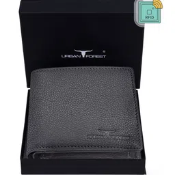 URBAN FOREST Men Leather Two Fold Wallet-image-25