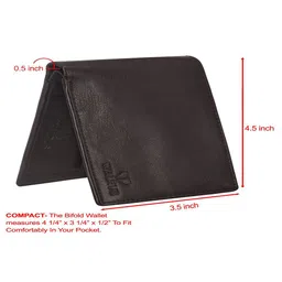 Walrus Men PU Two Fold Wallet With SIM Card Holder image 4