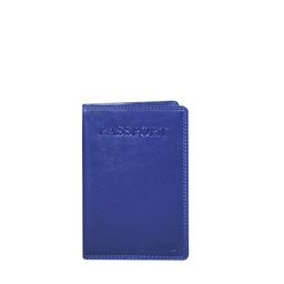CALFNERO Unisex Purple Leather Passport Holder with Passport Holder-11
