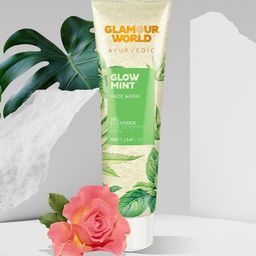 Glamour World Ayurvedic Glow Mint Face Wash for Sensitive Skin - 100 ml-52
