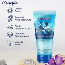 NutriGlow Set Of 3 Diamond Radiance Sustainable Sustainable Face Wash image 2
