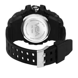 V2A Men Black Dial & Straps Analogue and Digital Multi Function Watch V2A-1520 image 3