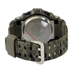 V2A Men Green Dial & Green Straps Analogue and Digital Multi Function Watch V2A-1637-Camo image 3
