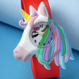 Stoln Unisex Kids Printed Dial & Bracelet Style Straps Analogue Watch 18714-1R-H-20007650-26