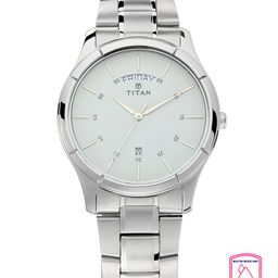 Titan Men White Analogue Watch-49