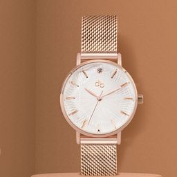DressBerry Women White Analogue Watch-18