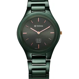 Titan Edge Ceramic Women Quartz Analogue Watch 2653QC06-44