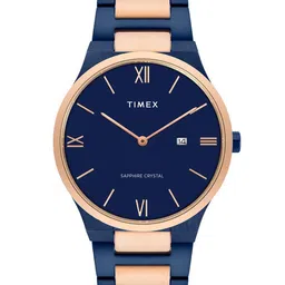 Timex Men Dial & Stainless Steel Straps Analogue Multi Function Watch TWEG23607-40