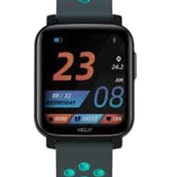 Helix Unisex Grey & Sea Green Metal Fit 2.0 Casual Smart Watch -TW0HXW406T-9