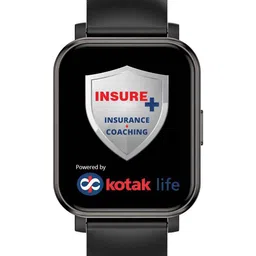 GOQii Vital Lite 3 Months Health Coaching & Life Insurance Smart Watch- SVSInsureBlack-picture-35