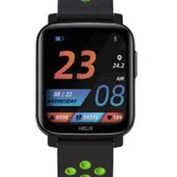 Helix Unisex Black Metal Fit 2.0 Casual Smart Watch -TW0HXW405T-28