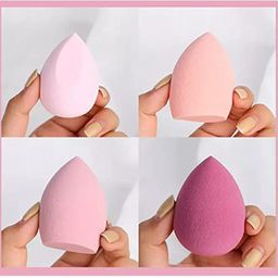 MKSL Ultra soft Blender Makeup Sponge Set of 4 with box (Multicolor) image 3