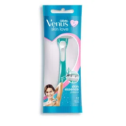 Gillette Venus Skin Love Razors with Skin Essence - Blue & White-image-42