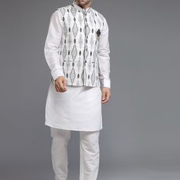 Utsav Fashion Men Regular Kurta with Trousers-16