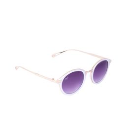 Floyd Unisex Purple Lens & White Oval Sunglasses with UV Protected Lens X2698_Wht_Gry-picture-17