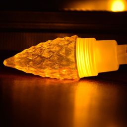 Glimmer Lightings Yellow Small Rocket String Lights image 2