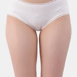 Amour Secret Women Self Design Anti Bacterial Mid-Rise Hipster Briefs- P701_Wht-image-7