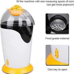 eloska world Aluminum Popcorn Machine and Big Home Use Electric Big Popcorn Machine, Popcorn Maker Making Machine Automatic Popcorn Machine Household Electric Instant Popcorn Maker image 4