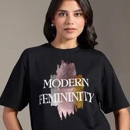 20Dresses Printed Short Sleeves Round Neck Pure Cotton T-shirt-image-18