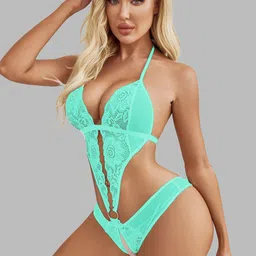 Krelin Net Halter Neck Baby Doll with Asymmetric-picture-16